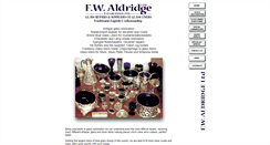 Desktop Screenshot of fwaldridgeglass.co.uk